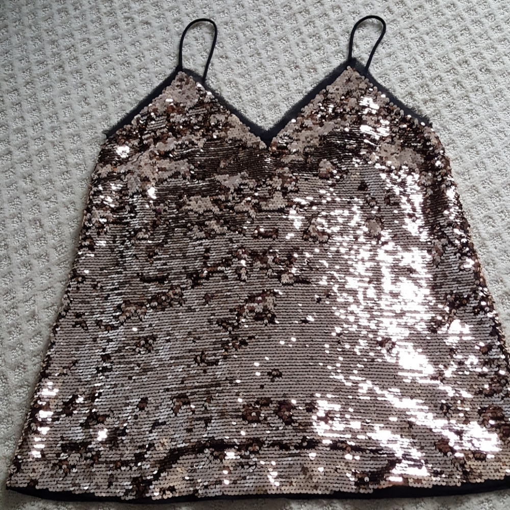 Women's Sequin Tank Top